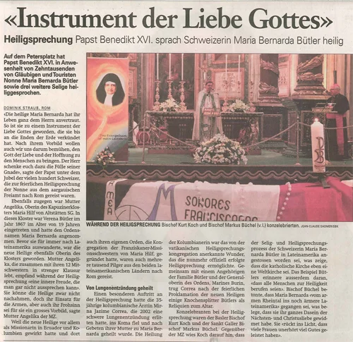 Ausschnitt vom Wohler Anzeiger, 14. Oktober 2008