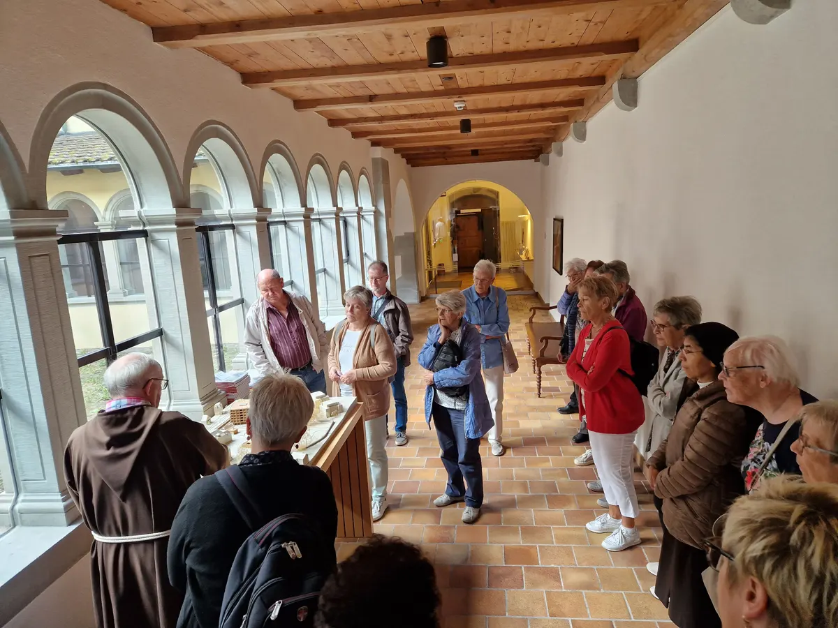 Bernarda-Ausflug 30.09.2023 zu den Kapuzinern ins Kloster Wesemlin